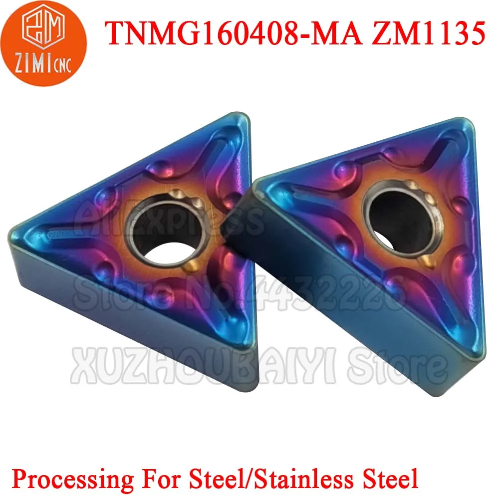 TNMG160408 MA TNMG 160408 TNMG160408-MA ZM1135 Carbide insert External Turning Tools CNC Lathe cutter Tool turning TNMG blade
TNMG160408 MA TNMG 160408 TNMG160408-MA ZM1135 Carbide insert External Turning Tools CNC Lathe cutter Tool turning TNMG blade