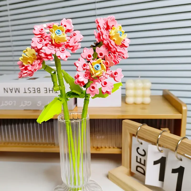 2pcs Small Particle Cherry Blossom Building Blocks DIY Educational Assembly Toy Desktop Art Decoration Birthday Gift
2pcs Small Particle Cherry Blossom Building Blocks DIY Educational Assembly Toy Desktop Art Decoration Birthday Gift
