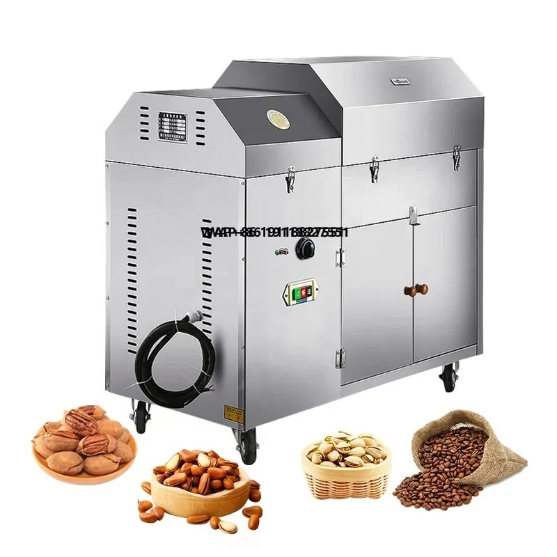 Mini Small Pepper Groundnut Nut Roaster Industry Food Grain Wheat Roast Machine Electricity and Sand Separate
Mini Small Pepper Groundnut Nut Roaster Industry Food Grain Wheat Roast Machine Electricity and Sand Separate