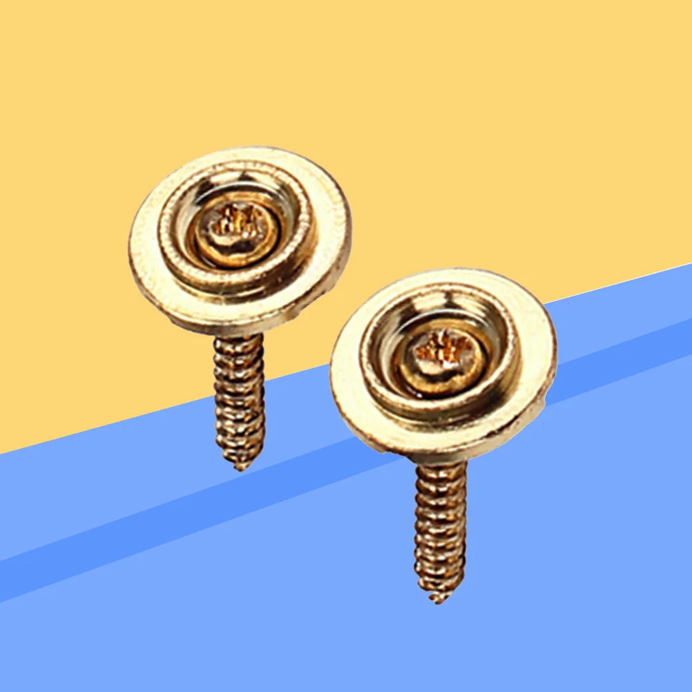 2 PCS Guitar Copper Roller String Trees String Retainer String Guide with Screws For Electric Guitar Parts Replacement (Golden)
2 PCS Guitar Copper Roller String Trees String Retainer String Guide with Screws For Electric Guitar Parts Replacement (Golden)
