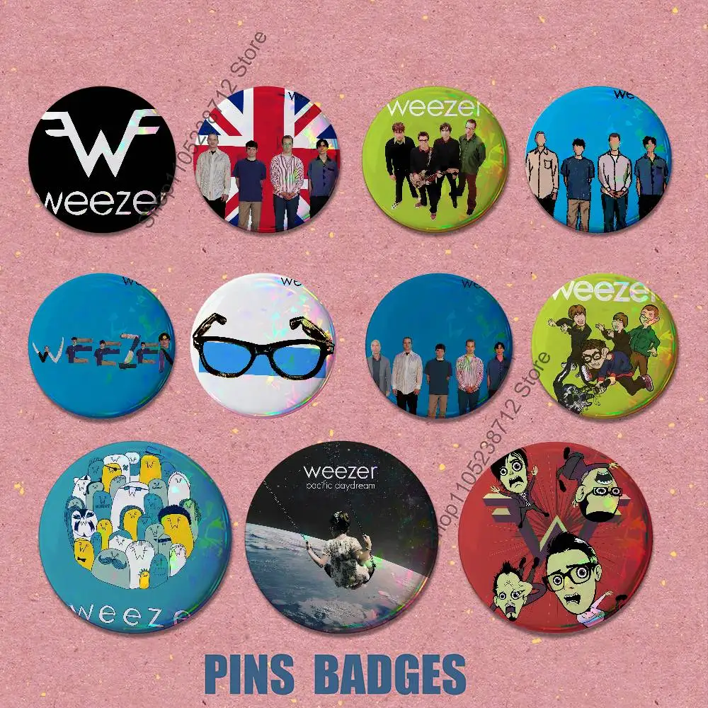 Band W-Weezer Button Lapel Anime Pin Badges Brooch Jewelry Decoration Gift 25mm 32mm 44mm 58mm 75mm
Band W-Weezer Button Lapel Anime Pin Badges Brooch Jewelry Decoration Gift 25mm 32mm 44mm 58mm 75mm