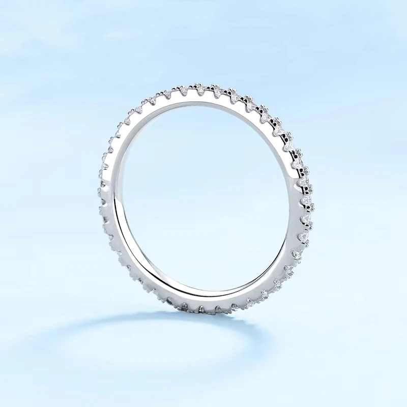 Engagement Women 18K White Gold Wedding Rings 0.57CT Moissanite Diamond Girl Birthday Gift Daughter PT950 Platinum Fine Jewelry
Engagement Women 18K White Gold Wedding Rings 0.57CT Moissanite Diamond Girl Birthday Gift Daughter PT950 Platinum Fine Jewelry