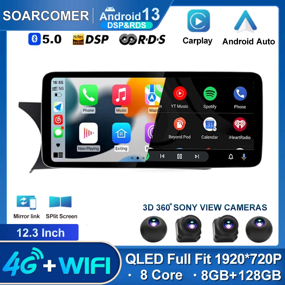12,3 дюймовый Android 12 для Benz C W204 2011-2014 Сенсорный Экран Автомобильные аксессуары автовоспроизведение Видео Радио мониторы мультимедийный плеер
12,3 дюймовый Android 12 для Benz C W204 2011-2014 Сенсорный Экран Автомобильные аксессуары автовоспроизведение Видео Радио мониторы мультимедийный плеер