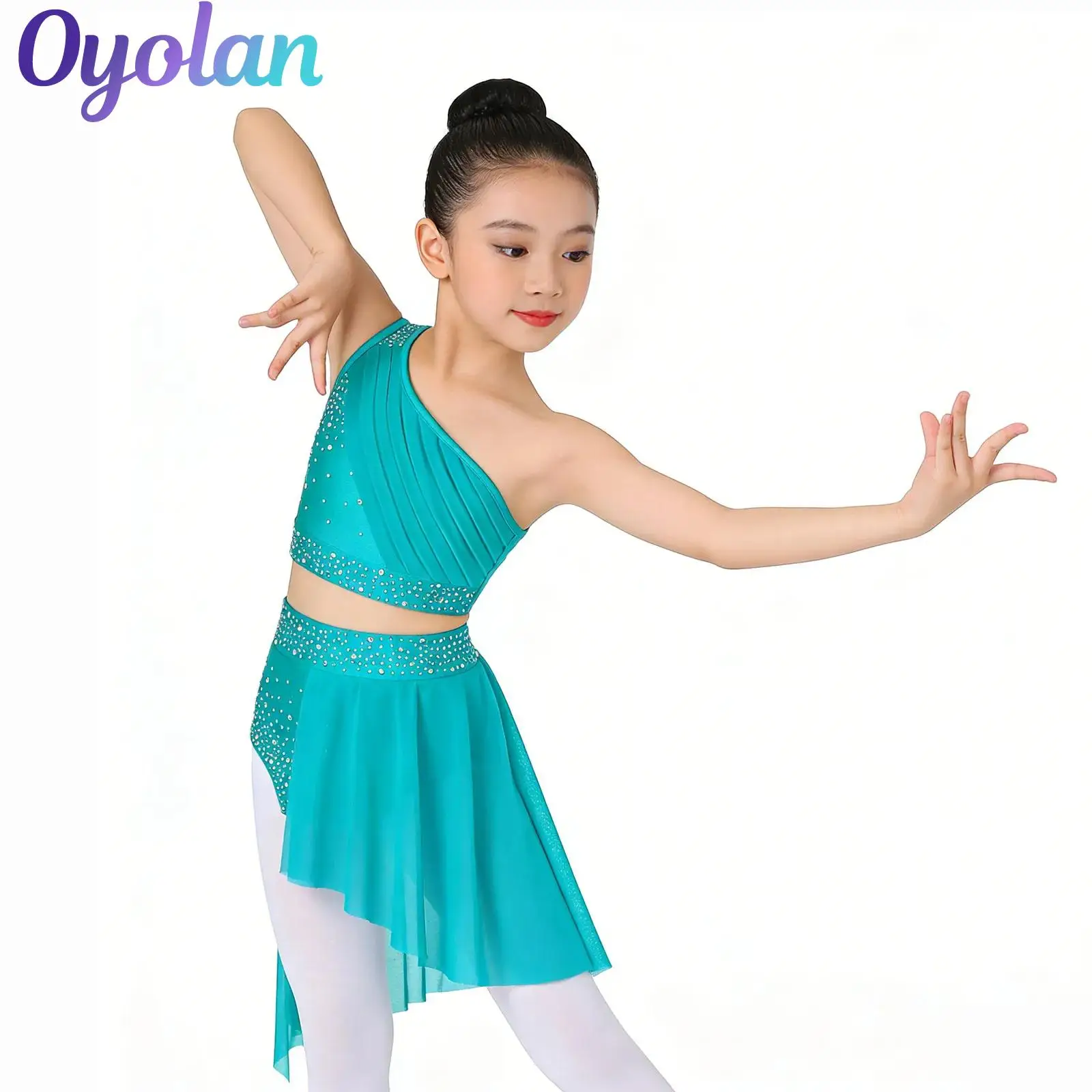 Kids Girls Shiny Rhinestones Ballet Tutu Gymnastics Leotard Athletic Artistic Skating Dress Lyrical Dance Performance Costume
Kids Girls Shiny Rhinestones Ballet Tutu Gymnastics Leotard Athletic Artistic Skating Dress Lyrical Dance Performance Costume