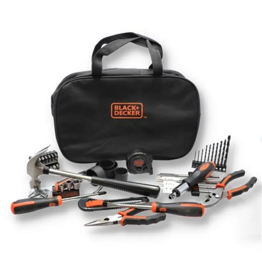 【Spot goods】65 Piece Home Repair Tool Set with Tool Bag
【Spot goods】65 Piece Home Repair Tool Set with Tool Bag