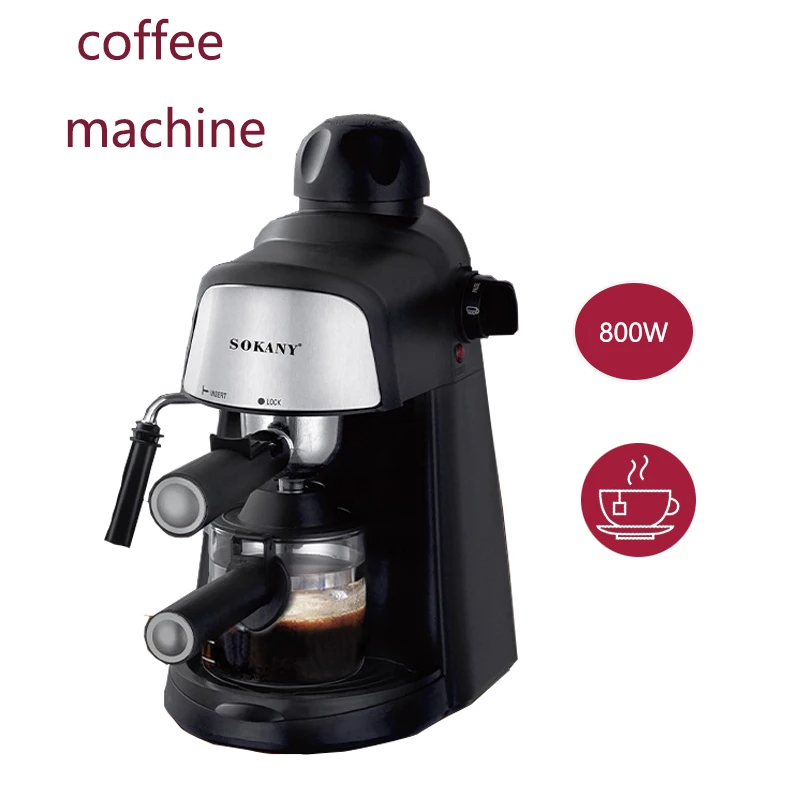 Automatic Espresso Coffee Machine Italian CappuccinoCoffee Maker Machine with Milk Steam Frother Wand, for Espresso, Cappuccino
Automatic Espresso Coffee Machine Italian CappuccinoCoffee Maker Machine with Milk Steam Frother Wand, for Espresso, Cappuccino