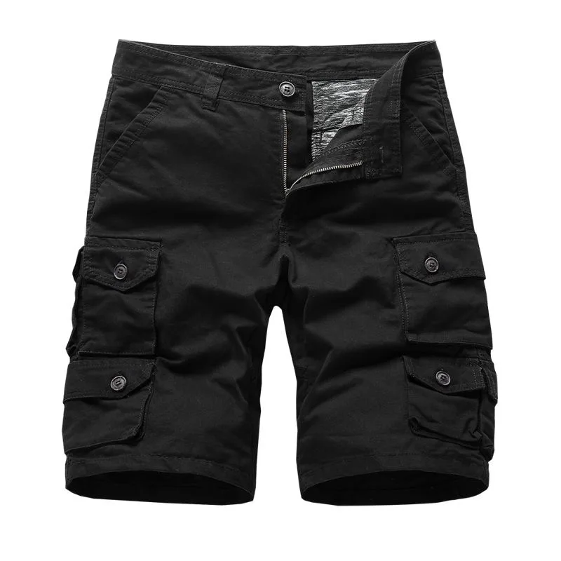 Summer New Fashion Solid Color Multi-Pocket Work Shorts Men's Loose Outdoor Sports Comfortable Plus Size High-Grade Trousers
Summer New Fashion Solid Color Multi-Pocket Work Shorts Men's Loose Outdoor Sports Comfortable Plus Size High-Grade Trousers