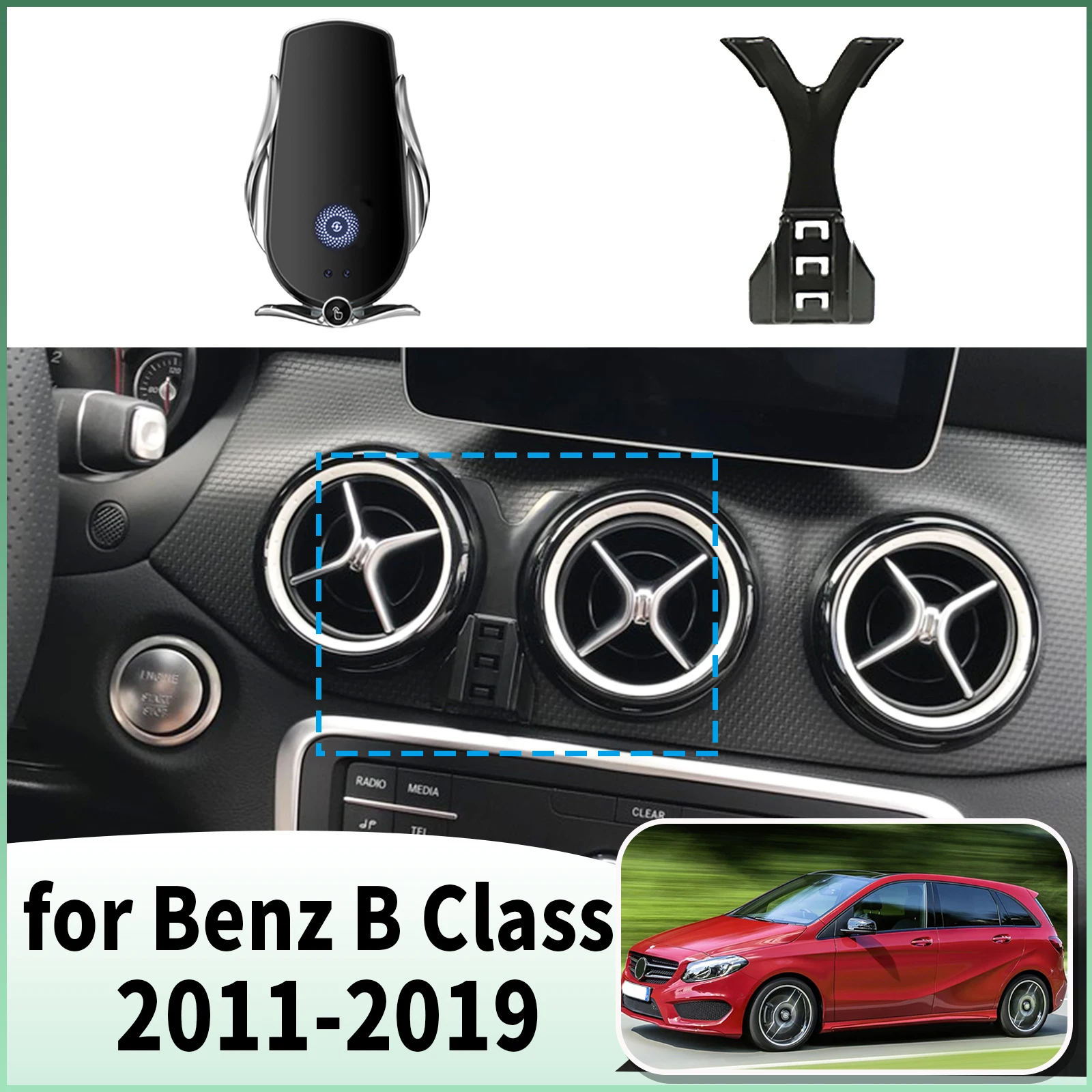 fit for Mercedes Benz B Class W246 GLA CLA 2011-2019 Specific Dashboard Navigation Phone Holder Mount Design Car accessoires
fit for Mercedes Benz B Class W246 GLA CLA 2011-2019 Specific Dashboard Navigation Phone Holder Mount Design Car accessoires