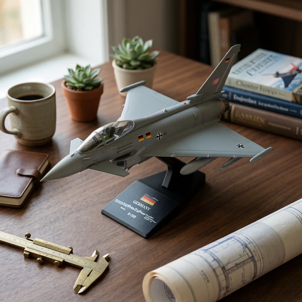 Eurofighter Typhoon Model Detailed Fighter Jet Model with Stand Fighter Jet with Stand Displayable Toy High-Precision
Eurofighter Typhoon Model Detailed Fighter Jet Model with Stand Fighter Jet with Stand Displayable Toy High-Precision