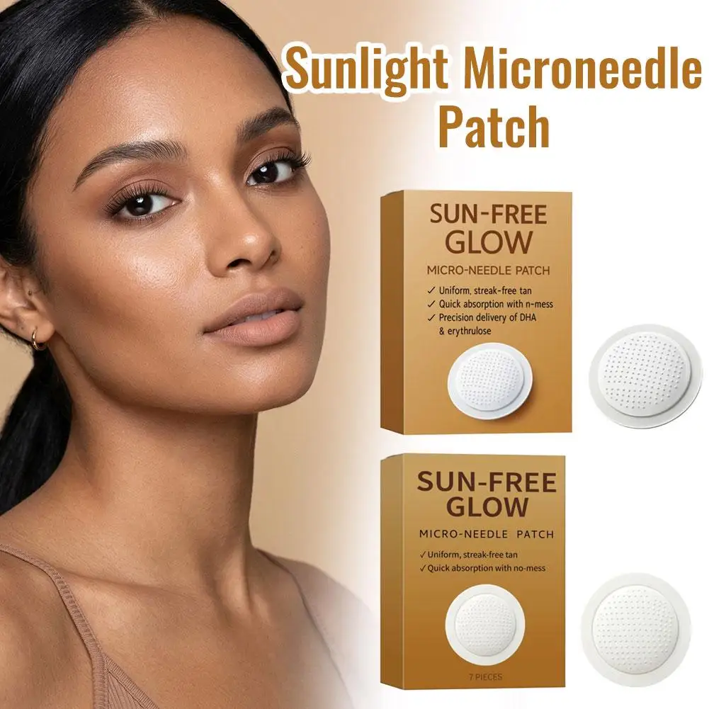 New Upgraded Sun Free Glow Tanning Patches Optimized Microdart Technology Bring Uniform And Long Lasting Tanning Effect
New Upgraded Sun Free Glow Tanning Patches Optimized Microdart Technology Bring Uniform And Long Lasting Tanning Effect