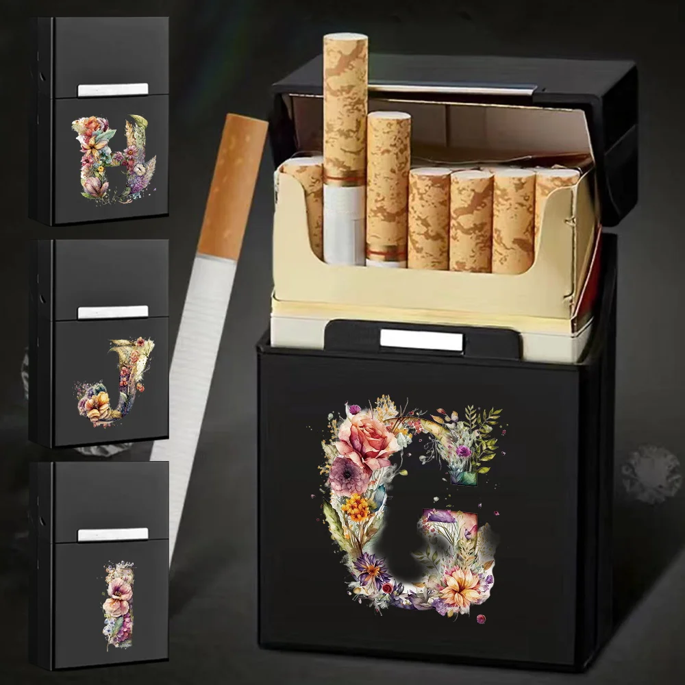 Metal Cigarette Case Protection Cover Holder Moisture Proof Organizer Box Cigar Floral Letter Pattern Travel Smoking Accessories
Metal Cigarette Case Protection Cover Holder Moisture Proof Organizer Box Cigar Floral Letter Pattern Travel Smoking Accessories