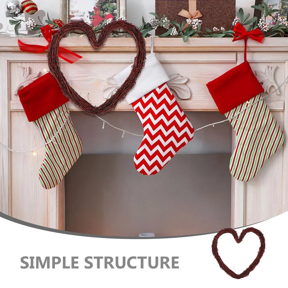 Heart Shaped Vines Red Flower Material DIY Heart Rattan For Diy Wreath Wall Hanging Decorative Pendant Craft Hoops
Heart Shaped Vines Red Flower Material DIY Heart Rattan For Diy Wreath Wall Hanging Decorative Pendant Craft Hoops