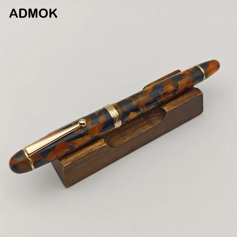 ADMOK 766, перьевая ручка с вакуумным наполнением No 6 BOCK, наконечник Шмидта, винтажный дизайн, классический подарок для коллекционеров, деловая подарочная ручка
ADMOK 766, перьевая ручка с вакуумным наполнением No 6 BOCK, наконечник Шмидта, винтажный дизайн, классический подарок для коллекционеров, деловая подарочная ручка