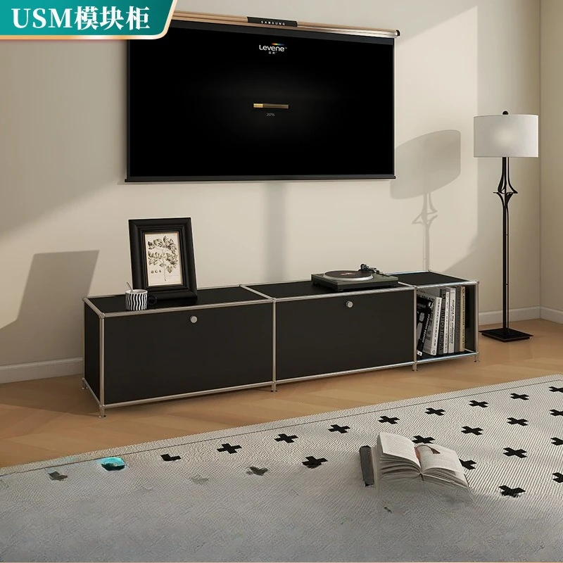 USM TV cabinet module custom stainless steel assembly cabinet household living room storage cabinet MD-028
USM TV cabinet module custom stainless steel assembly cabinet household living room storage cabinet MD-028