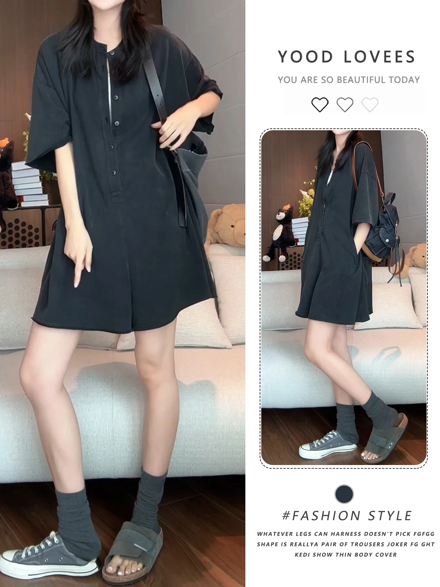 Elegant High Waist Monochromatic Jumpsuit Women's Summer Casual Fashion Loose Fit Long Pants Short Shorts Ageless Slimming
Elegant High Waist Monochromatic Jumpsuit Women's Summer Casual Fashion Loose Fit Long Pants Short Shorts Ageless Slimming