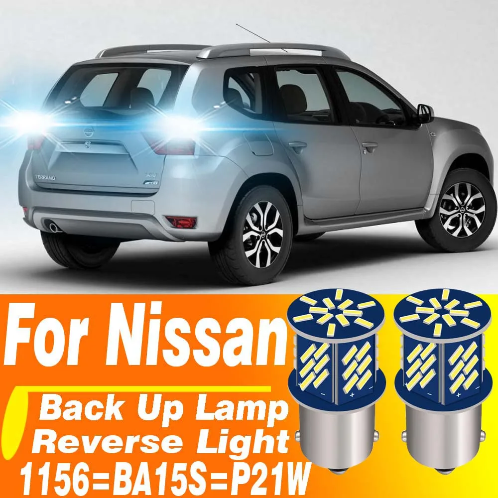 2pcs P21W BA15S LED Canbus Reverse Light Backup Lamp 12v For Nissan Terrano X-Trail Navara NP300 D23 D40 Pathfinder 3 Almera 1 2
2pcs P21W BA15S LED Canbus Reverse Light Backup Lamp 12v For Nissan Terrano X-Trail Navara NP300 D23 D40 Pathfinder 3 Almera 1 2