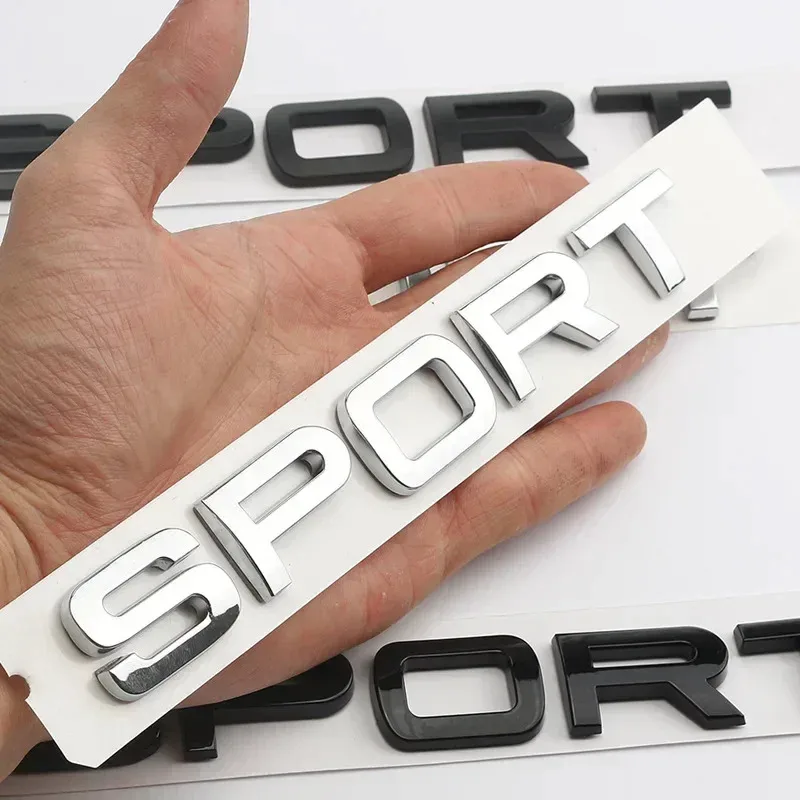 3D ABS SPORT Letter Sticker Rear Trunk Badge for Land Range Rover Discovery Evoque L494 L320 styling accessories
3D ABS SPORT Letter Sticker Rear Trunk Badge for Land Range Rover Discovery Evoque L494 L320 styling accessories