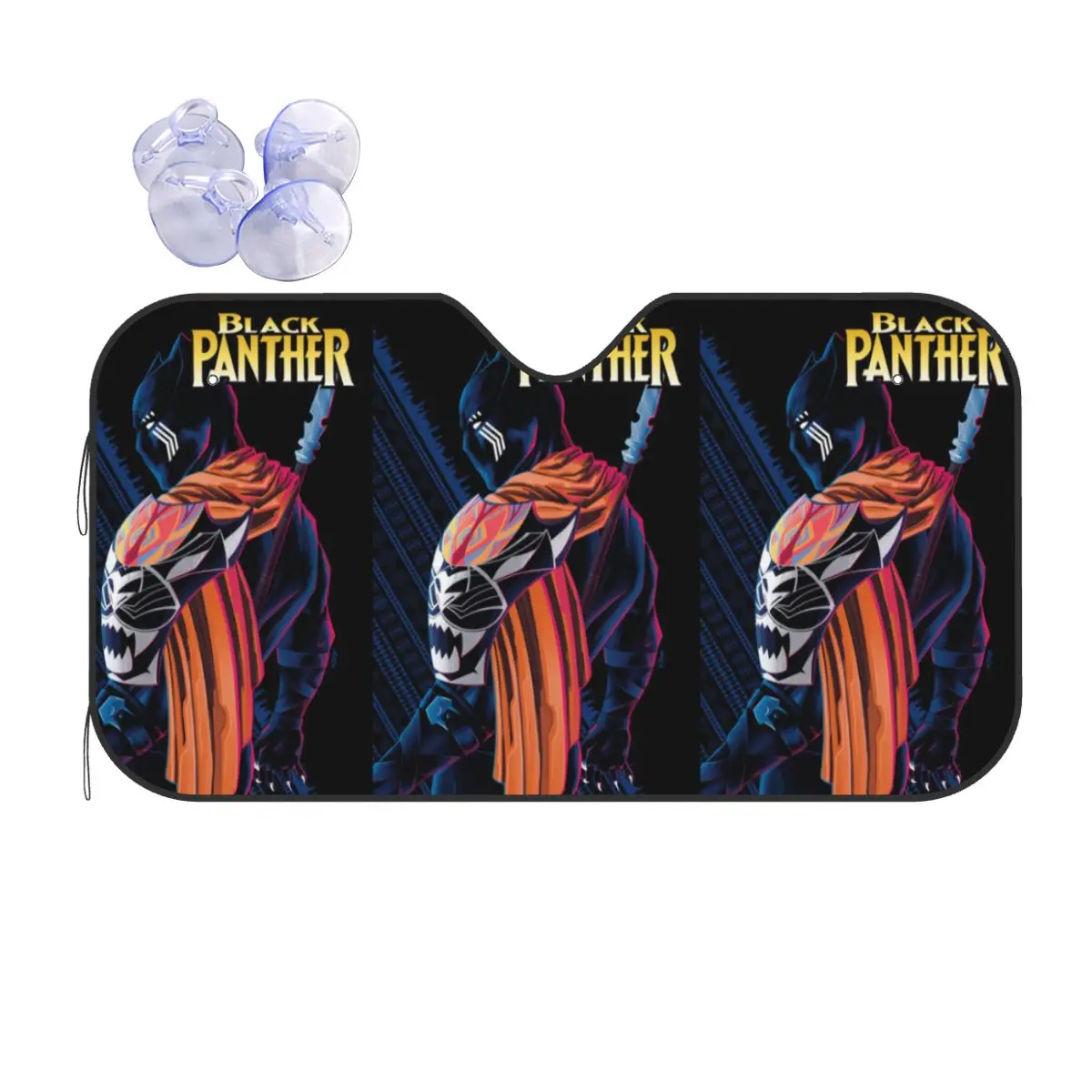 Custom Black Panther Comic Wallpaper Cartoon Front Windshield Sun Shade Foldable Auto Sunshade for Car Truck SUV Visor Protector
Custom Black Panther Comic Wallpaper Cartoon Front Windshield Sun Shade Foldable Auto Sunshade for Car Truck SUV Visor Protector