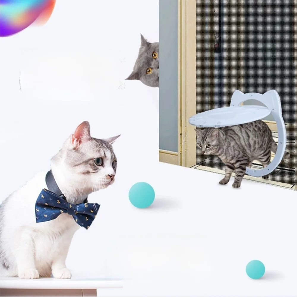 Bite-Resistant Pet Screen Door 4 Ways Locking Sturdy Construction Cats Window Gate Controllable Switch Cat Paw Shape
Bite-Resistant Pet Screen Door 4 Ways Locking Sturdy Construction Cats Window Gate Controllable Switch Cat Paw Shape