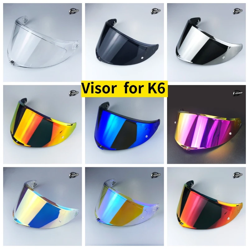 New Helmet Visor for Motorcycle Helmets Night Vision Visor Lens Case for K6 Helmet Lens Windshield Motorcycle Accessories
New Helmet Visor for Motorcycle Helmets Night Vision Visor Lens Case for K6 Helmet Lens Windshield Motorcycle Accessories