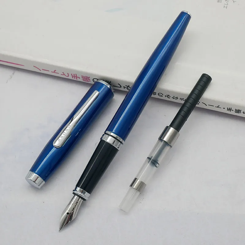 CROSS Coventry AT0666 Fountain Pen 18K Gold Plated Nib Business Executive Gift Classic Black/Blue Office Writing Pen Supplies
CROSS Coventry AT0666 Fountain Pen 18K Gold Plated Nib Business Executive Gift Classic Black/Blue Office Writing Pen Supplies