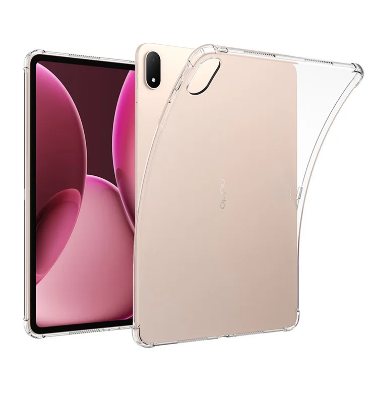 Для OPPO Pad4 Pro 13,2 дюйма, 2025 г., прозрачный мягкий чехол из ТПУ с 4 углами подушками безопасности, противоударный защитный чехол от падения
Для OPPO Pad4 Pro 13,2 дюйма, 2025 г., прозрачный мягкий чехол из ТПУ с 4 углами подушками безопасности, противоударный защитный чехол от падения