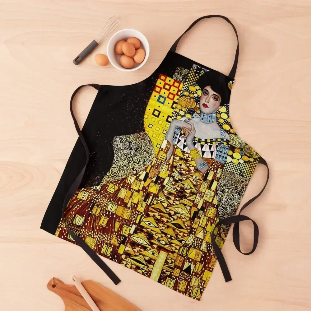 Portrait of Adele Bloch Bauer Reproduction I Gustav KlimtArt Nouveau Apron Chef Uniform For Men Woman Work Apron
Portrait of Adele Bloch Bauer Reproduction I Gustav KlimtArt Nouveau Apron Chef Uniform For Men Woman Work Apron