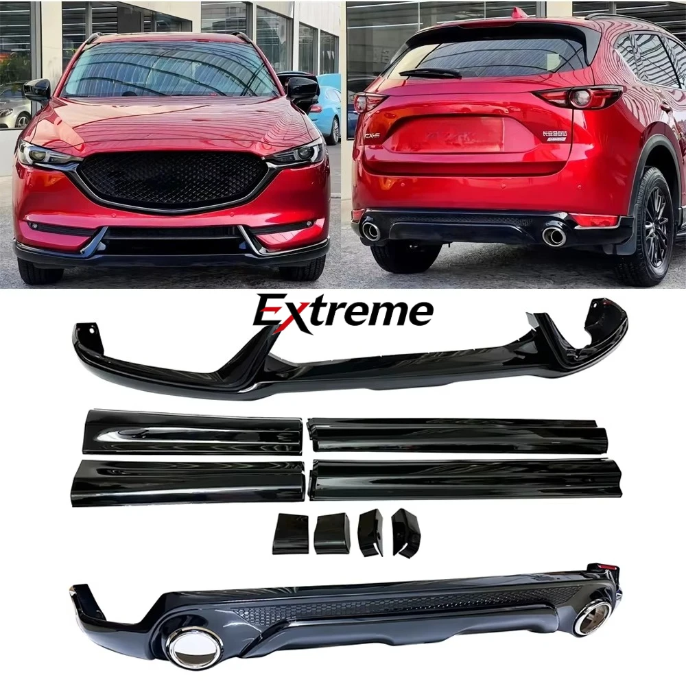 High Quality ABS Material Car Body Kits Sports Style Front Rear Lip Decoration Upgrade for CX-5 2017-2021
High Quality ABS Material Car Body Kits Sports Style Front Rear Lip Decoration Upgrade for CX-5 2017-2021