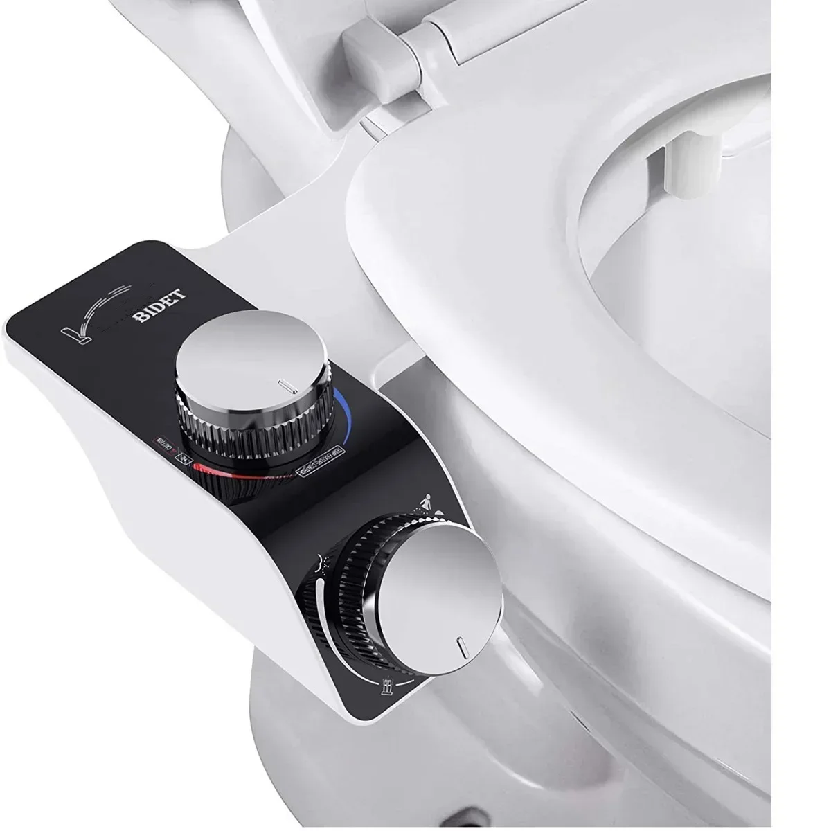 Bidet Toilet Seat Attachment Non-Electric Self-Cleaning Dual Nozzles Wash Hot Cold Mixer Water Lady Bathroom Accessories Sprayer
Bidet Toilet Seat Attachment Non-Electric Self-Cleaning Dual Nozzles Wash Hot Cold Mixer Water Lady Bathroom Accessories Sprayer