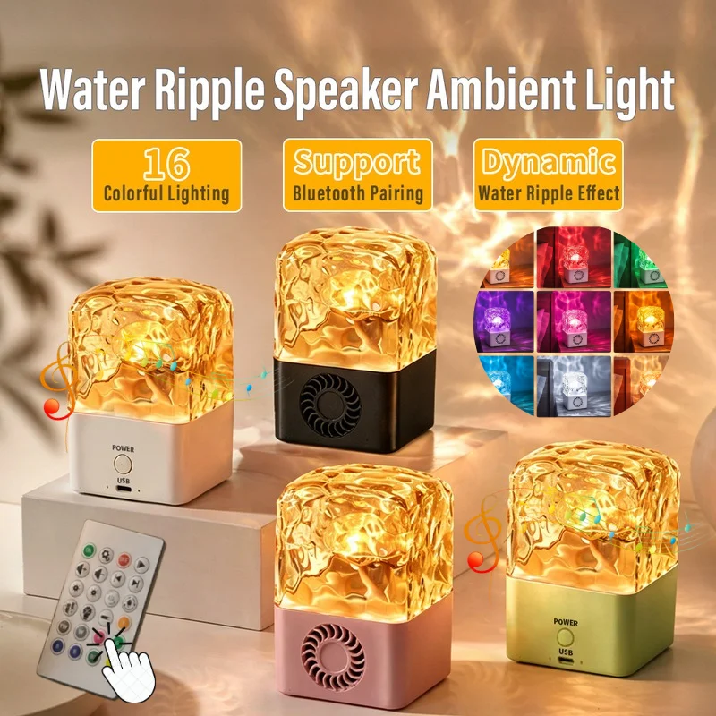 16 Colors Ocean Wave Aurora Projector Light LED Night Light Remote Dimmable Bluetooth Speaker USB Powered Gift Party Decoration
16 Colors Ocean Wave Aurora Projector Light LED Night Light Remote Dimmable Bluetooth Speaker USB Powered Gift Party Decoration