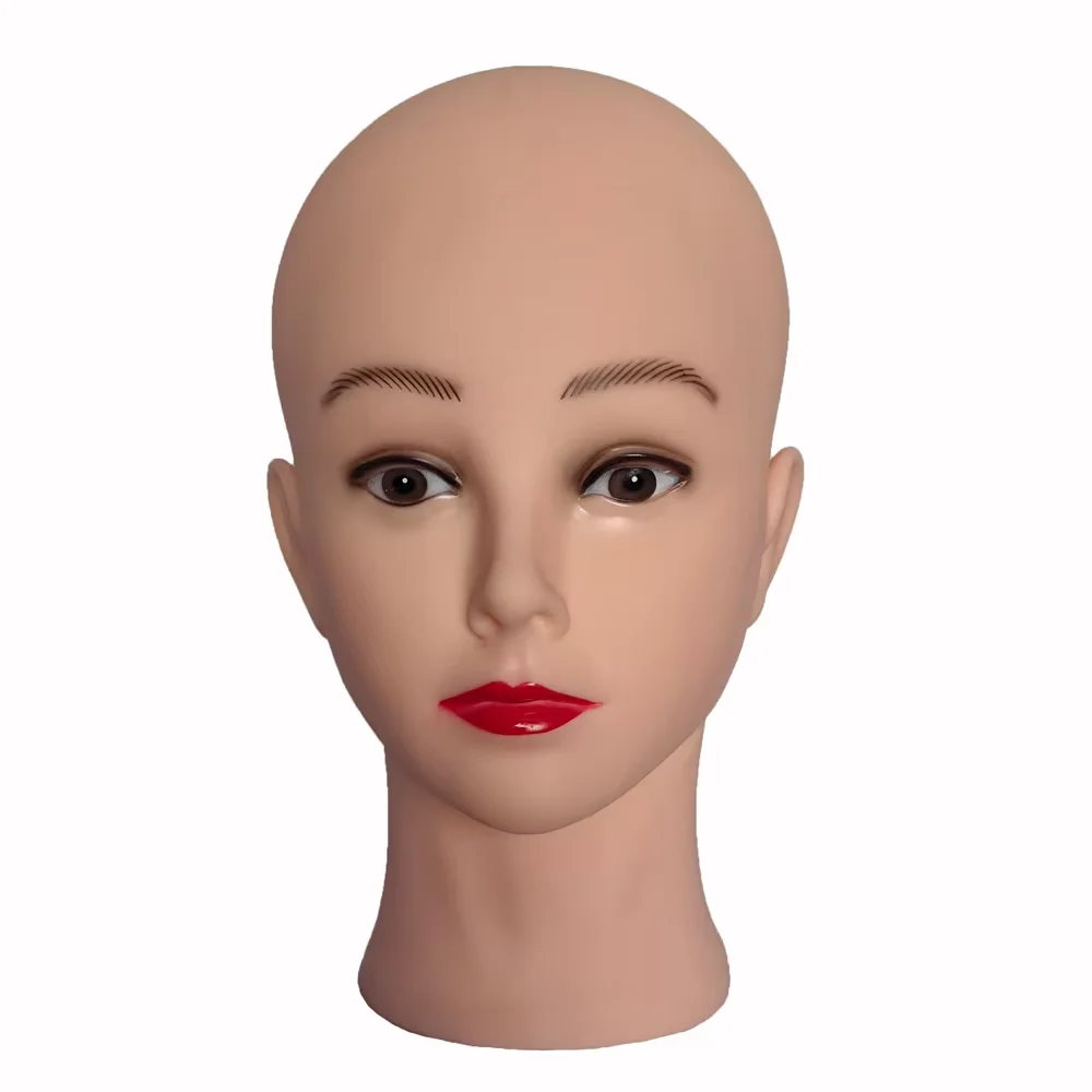 Professional Makeup Doll Head Bald Manikin Model For Making Wigs Styling Caps Hairdressing Hat Headwear Display Stand
Professional Makeup Doll Head Bald Manikin Model For Making Wigs Styling Caps Hairdressing Hat Headwear Display Stand