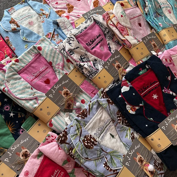 Autumn New Pajamas Suit Cute Cartoon Pjs Sleepwear Female Cotton Outfit Birthday Gift Soft Nightwear Long Sleeve Shirt Pants
Autumn New Pajamas Suit Cute Cartoon Pjs Sleepwear Female Cotton Outfit Birthday Gift Soft Nightwear Long Sleeve Shirt Pants