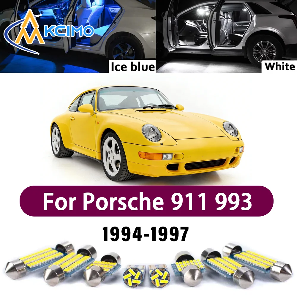 Error Free LED Interior Light Kit for Porsche 911 993 Series 1994-1997 Premium Bright Dome Trunk Mirror Reading Lamps Canbus
Error Free LED Interior Light Kit for Porsche 911 993 Series 1994-1997 Premium Bright Dome Trunk Mirror Reading Lamps Canbus