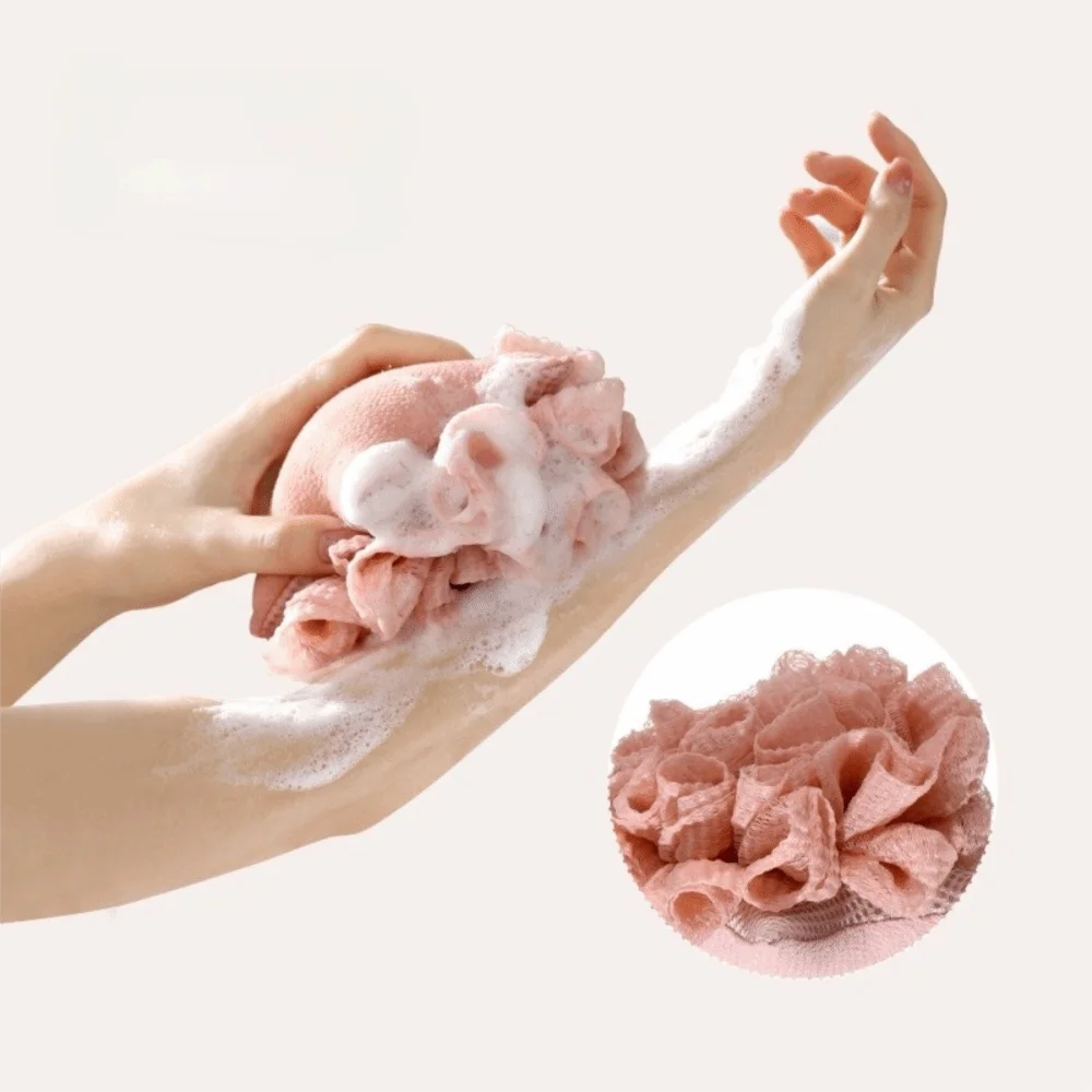 Comfortable 2-In-1 Bath Ball Towel Hangable Soft Bath Sponge Exfoliating Mesh Skin-friendly Face Cleaning Ball Bath Time
Comfortable 2-In-1 Bath Ball Towel Hangable Soft Bath Sponge Exfoliating Mesh Skin-friendly Face Cleaning Ball Bath Time