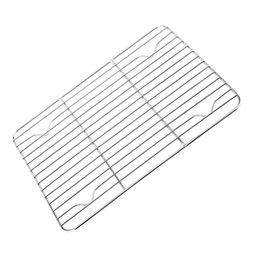 Stainless Steel Baking Rack 23x17cm Cooling Wire Oven Roasting Cookie Rack for Air Fryer Pot Steaming Thick Wire
Stainless Steel Baking Rack 23x17cm Cooling Wire Oven Roasting Cookie Rack for Air Fryer Pot Steaming Thick Wire