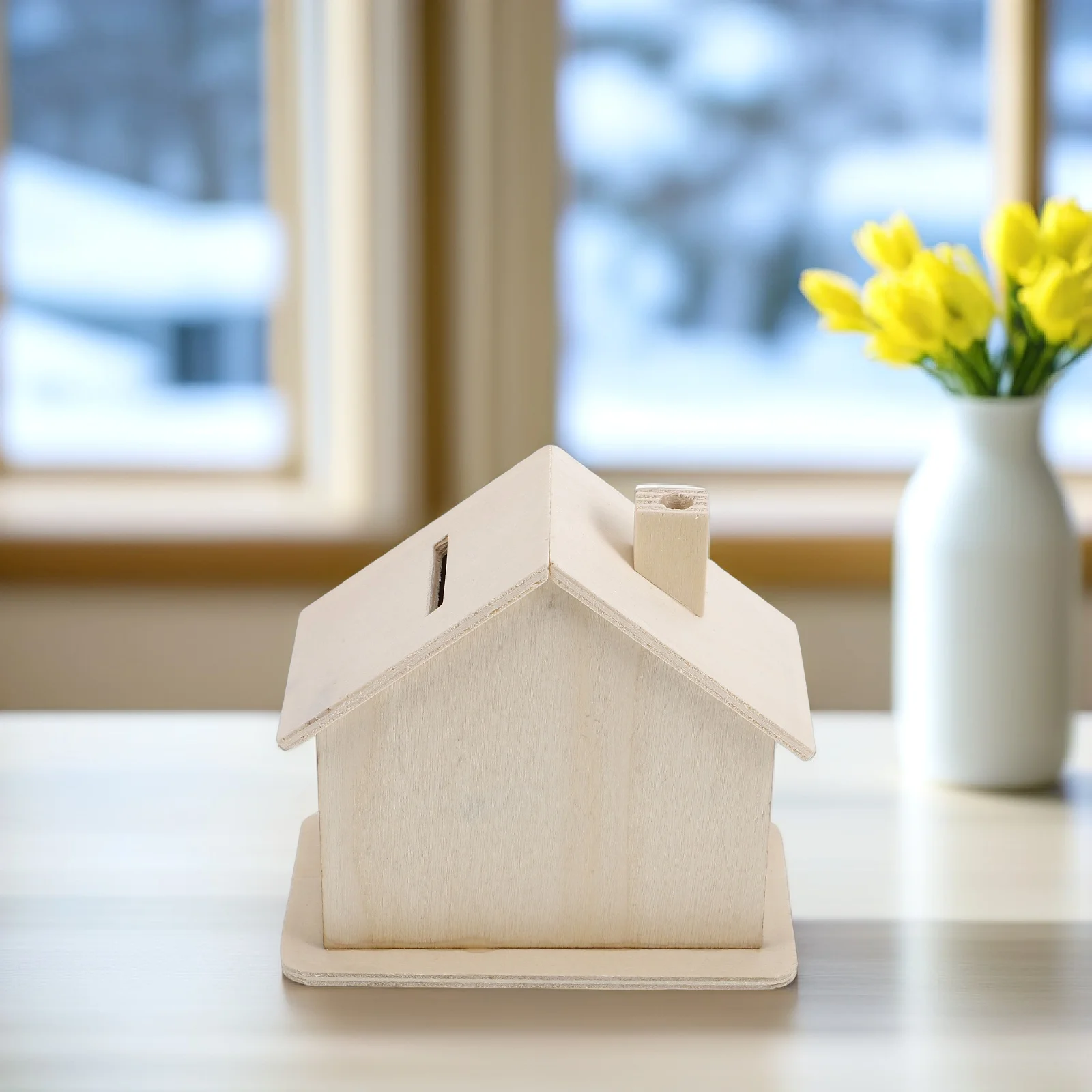 5Pcs DIY Unpainted Wooden House Coin Banks Set Handmade Saving Boxes for Kids Money Storage Craft Painting Project Fun
5Pcs DIY Unpainted Wooden House Coin Banks Set Handmade Saving Boxes for Kids Money Storage Craft Painting Project Fun