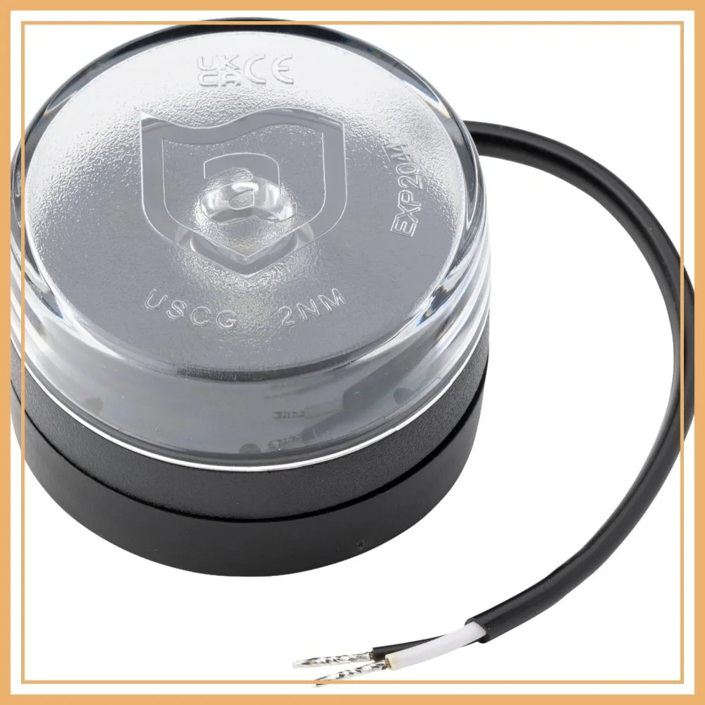 All-Round Marine Boat LED Navigation Light for Wake Tower, Silver, One Size
All-Round Marine Boat LED Navigation Light for Wake Tower, Silver, One Size