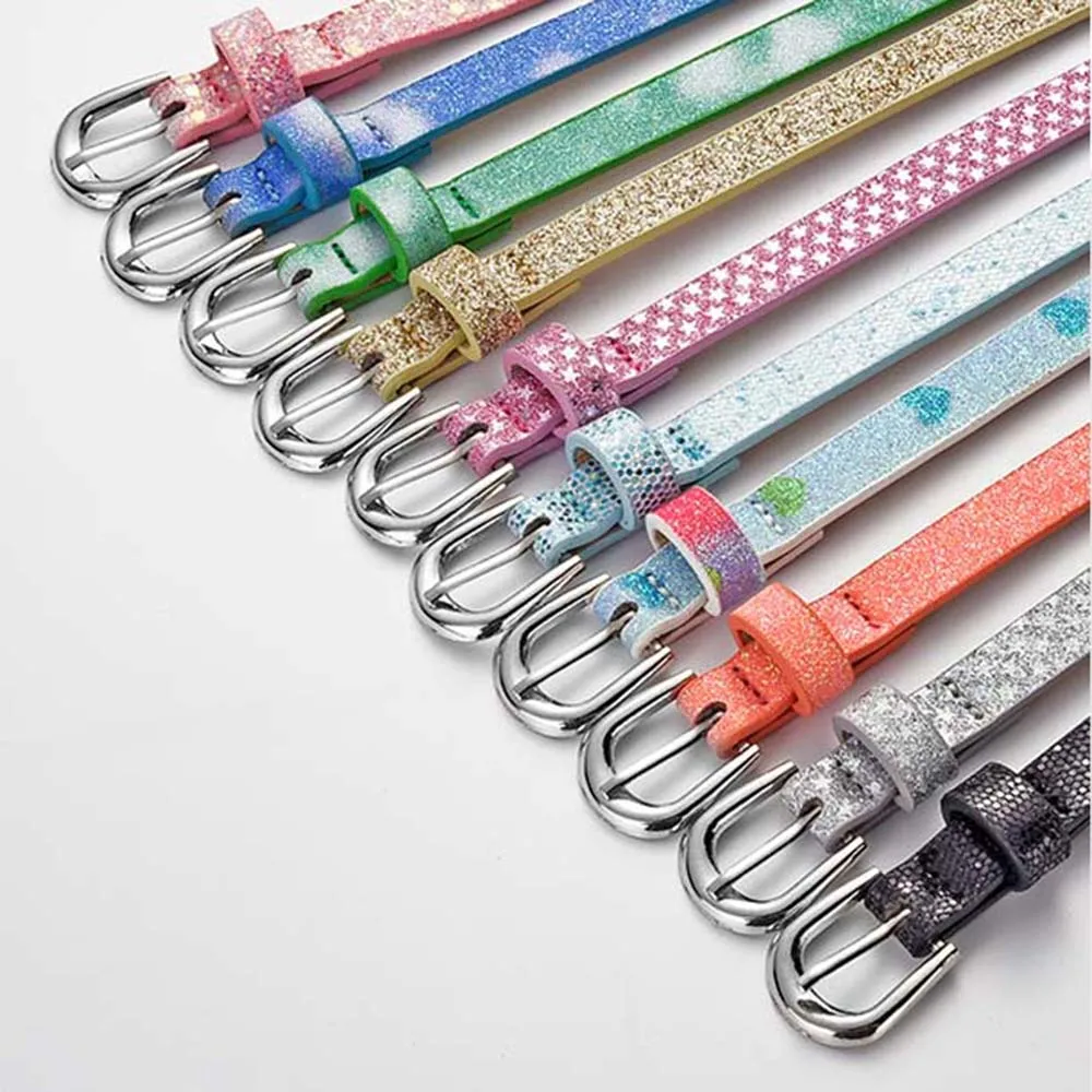 Children'S Sequin Waistband Boys Girls Pu Leather Colorful Decorative Waistband For Kids Glitter Waistband Metal Buckle Belt
Children'S Sequin Waistband Boys Girls Pu Leather Colorful Decorative Waistband For Kids Glitter Waistband Metal Buckle Belt