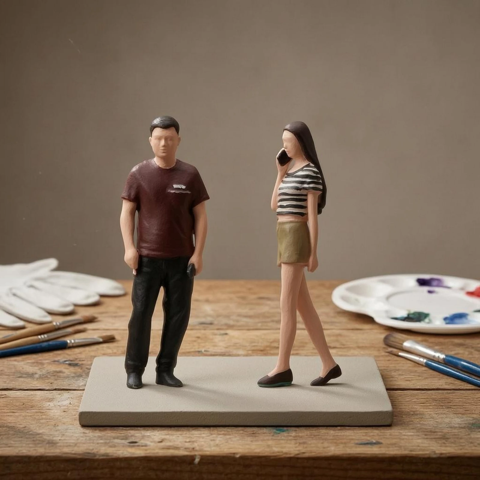 2 Pieces Pedestrian Figurines Standing Commuter Figurines Resin Figures Miniature Model Train People Tiny
2 Pieces Pedestrian Figurines Standing Commuter Figurines Resin Figures Miniature Model Train People Tiny