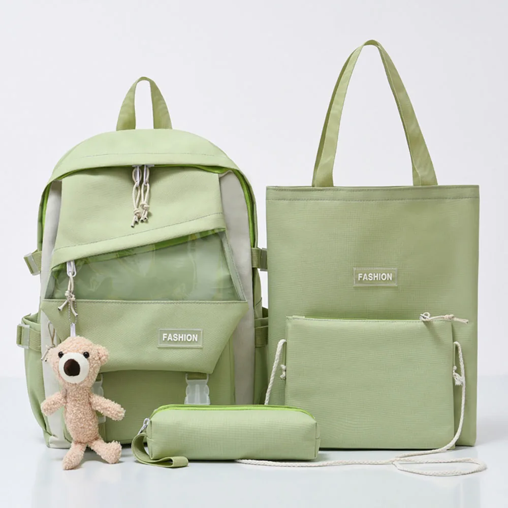 School Girl Backpack Bags Set 4 Pieces Multifunction Travel Working Women's Laptop Backpack Oxford Backpacks For Girls
School Girl Backpack Bags Set 4 Pieces Multifunction Travel Working Women's Laptop Backpack Oxford Backpacks For Girls