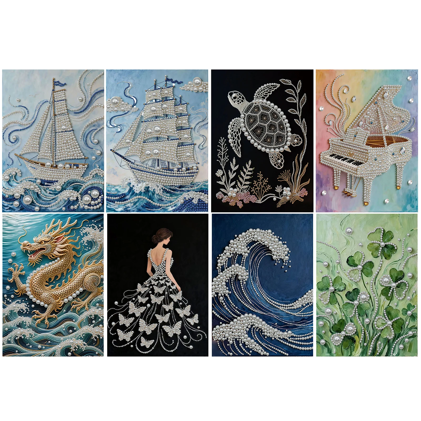 Pearl DIY Diamond Art Diamond Painting Sailboat/Sea Turtle/Piano Diamond Dots Paintings Picture Arts Craft 30x40cm with Frame
Pearl DIY Diamond Art Diamond Painting Sailboat/Sea Turtle/Piano Diamond Dots Paintings Picture Arts Craft 30x40cm with Frame