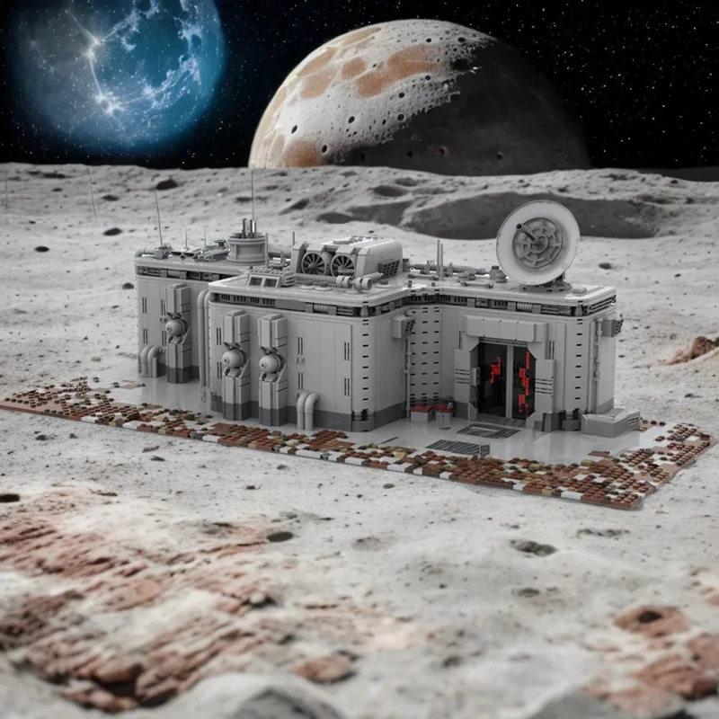 Набор блоков для командных поста Imperial Base, 2447 шт., включает радарную башню и защитную работу, идеально подходящую для военной конструкции
Набор блоков для командных поста Imperial Base, 2447 шт., включает радарную башню и защитную работу, идеально подходящую для военной конструкции