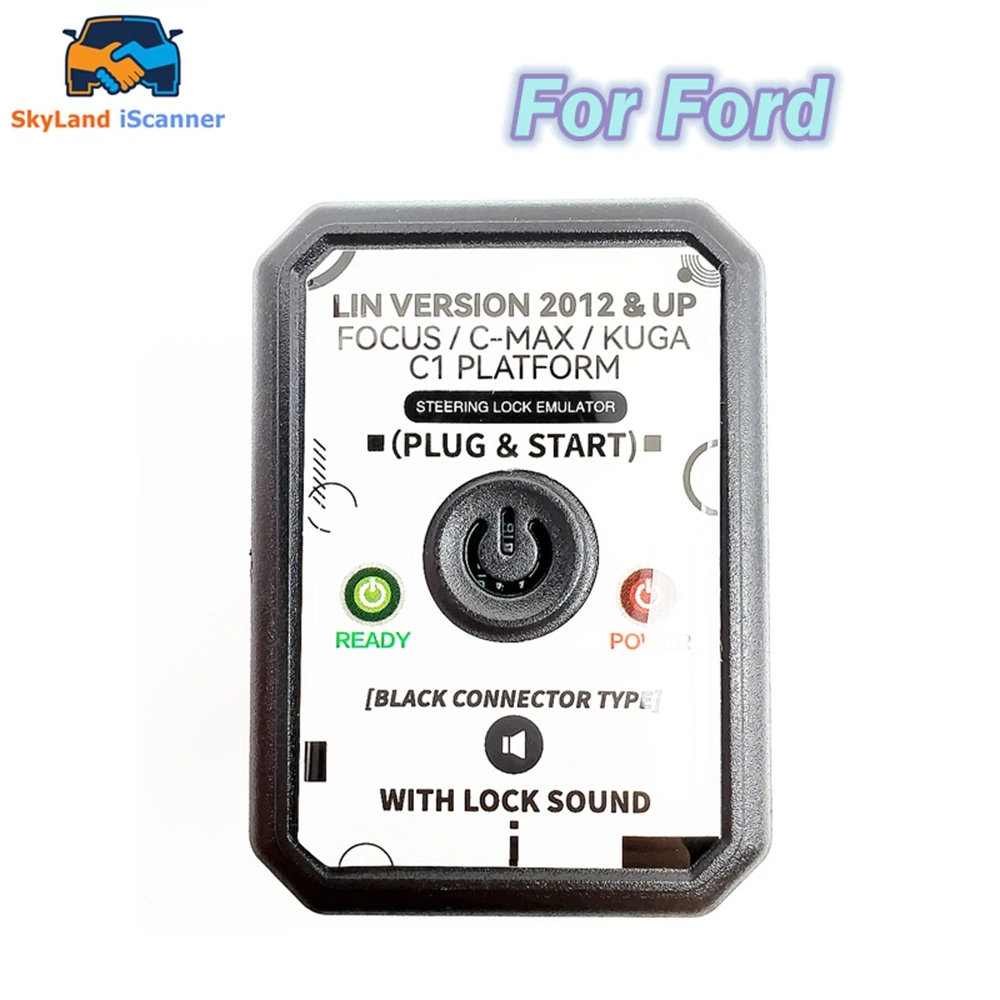 Симулятор блокировки руля для Ford Focus C-Max Kuga C1 Platform 2012 и новее, с имитацией звука блокировки, последняя версия, очень практичный.
Симулятор блокировки руля для Ford Focus C-Max Kuga C1 Platform 2012 и новее, с имитацией звука блокировки, последняя версия, очень практичный.