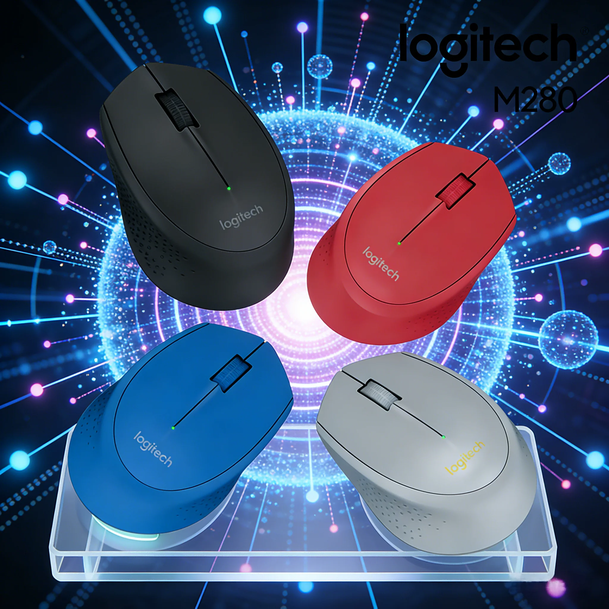 Logitech M280/M330 High Cost-Effective Wireless Mouse Home Office Pick