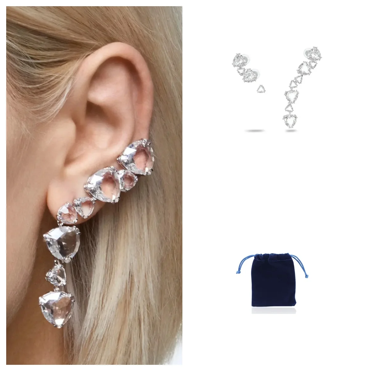 Asymmetrical Millenia Ear Cuffs
Asymmetrical Millenia Ear Cuffs