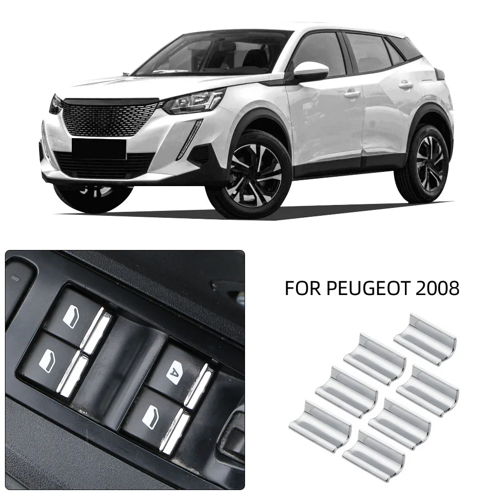 For Peugeot 2008 2019-2023 E2008 2020-2022 Window Lift Down Button Sequins Stickers Decoration Trim Interior Accessories
For Peugeot 2008 2019-2023 E2008 2020-2022 Window Lift Down Button Sequins Stickers Decoration Trim Interior Accessories