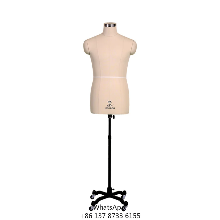 Adjustable FRP Fabric Covered Male Upper Body Dress Form EU Sizes For Tailor Sewing And Draping
Adjustable FRP Fabric Covered Male Upper Body Dress Form EU Sizes For Tailor Sewing And Draping