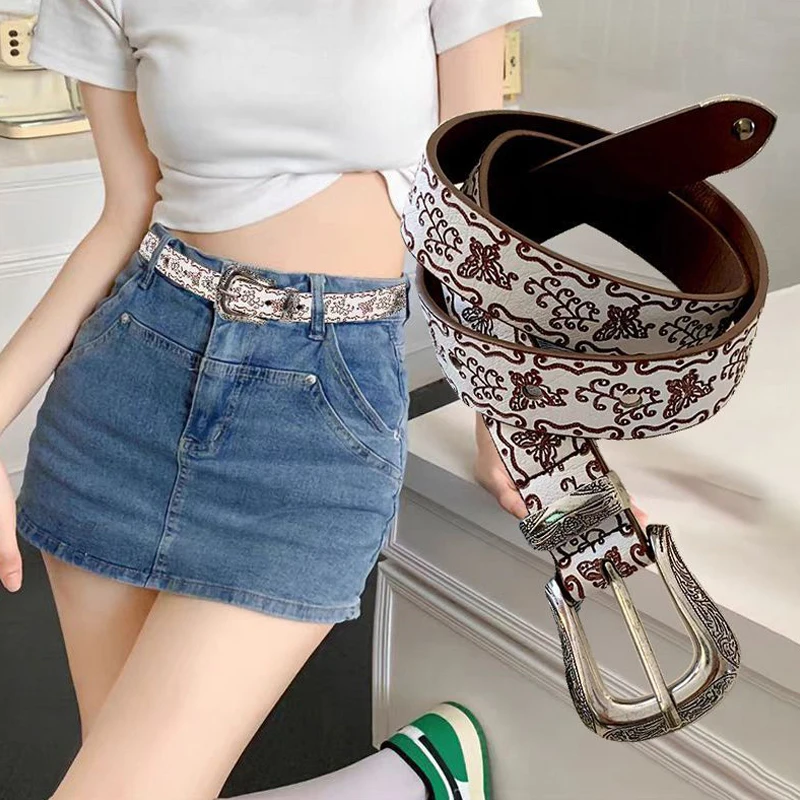 Vintage Punk Belt For Men Women Gothic Versatile Belt Fashion Trendy Pu Leather Waistband Jeans Pants Decorative Belt Gifts
Vintage Punk Belt For Men Women Gothic Versatile Belt Fashion Trendy Pu Leather Waistband Jeans Pants Decorative Belt Gifts