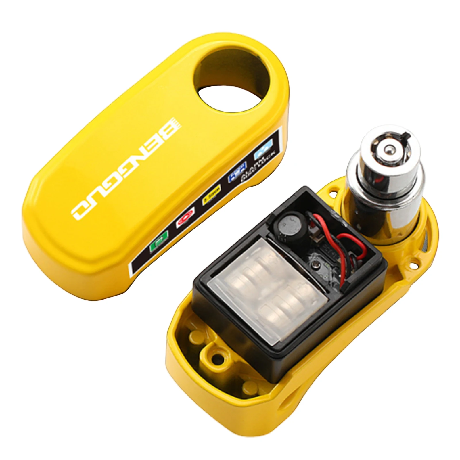 Bicycle Alarm Disc Brake Lock with 2 Key Anti-Theft Motor Padlock Loud Alarming Discs Locks for Scooter Ebike and Bicycles
Bicycle Alarm Disc Brake Lock with 2 Key Anti-Theft Motor Padlock Loud Alarming Discs Locks for Scooter Ebike and Bicycles