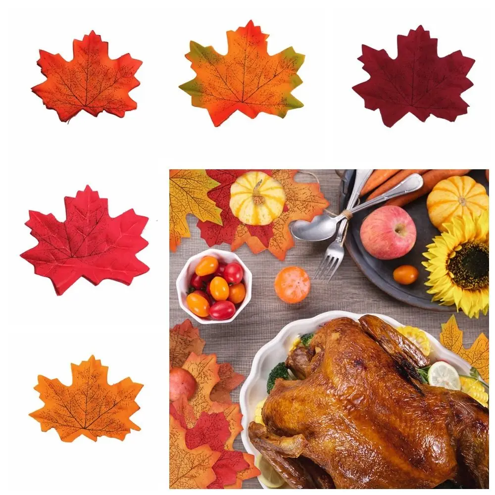 50Pcs/Pack Maple Leaves Simulated Maple Leaves Plants Leaf Artificial Leaf Plants DIY Handmade Stacked Maple Leaves Christmas
50Pcs/Pack Maple Leaves Simulated Maple Leaves Plants Leaf Artificial Leaf Plants DIY Handmade Stacked Maple Leaves Christmas